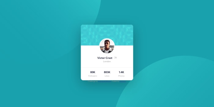 Profile Card Component