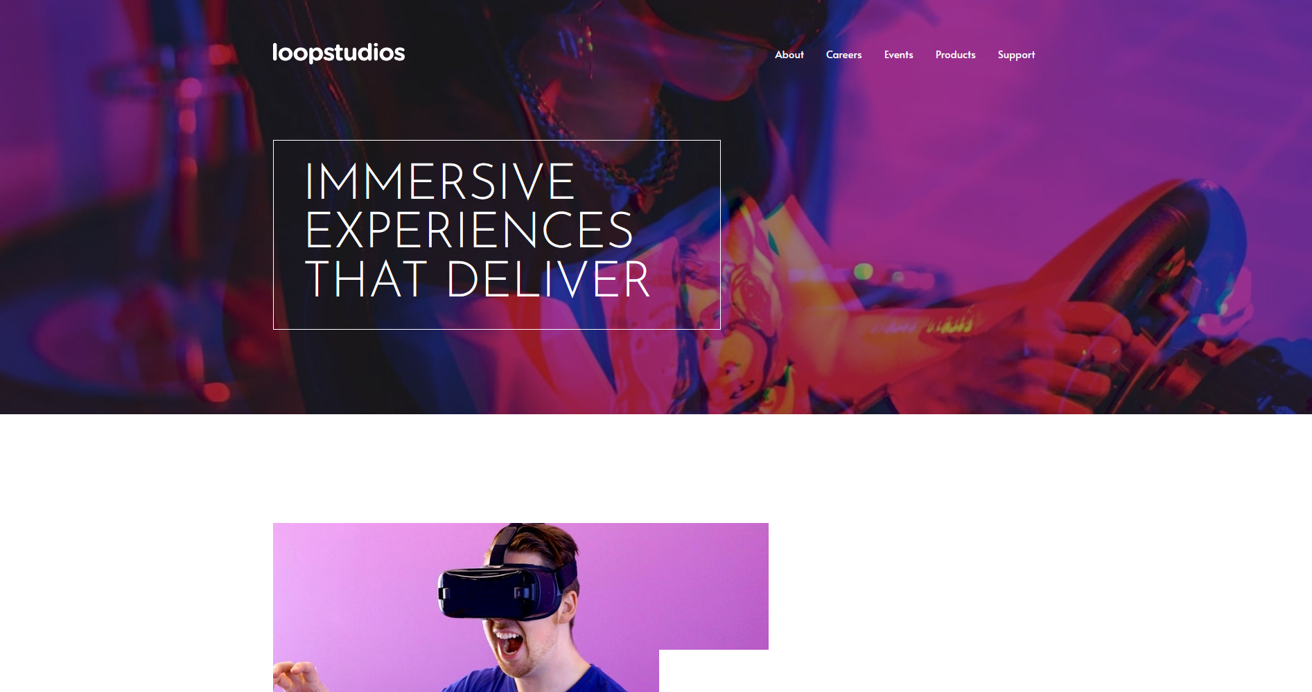 Intro Section With Dropdown Navigation Main
